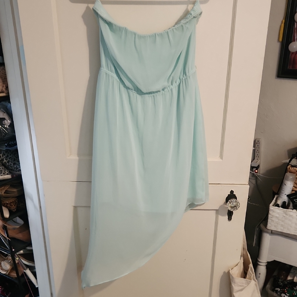 Express Mint Green Top - Picture 3 of 3